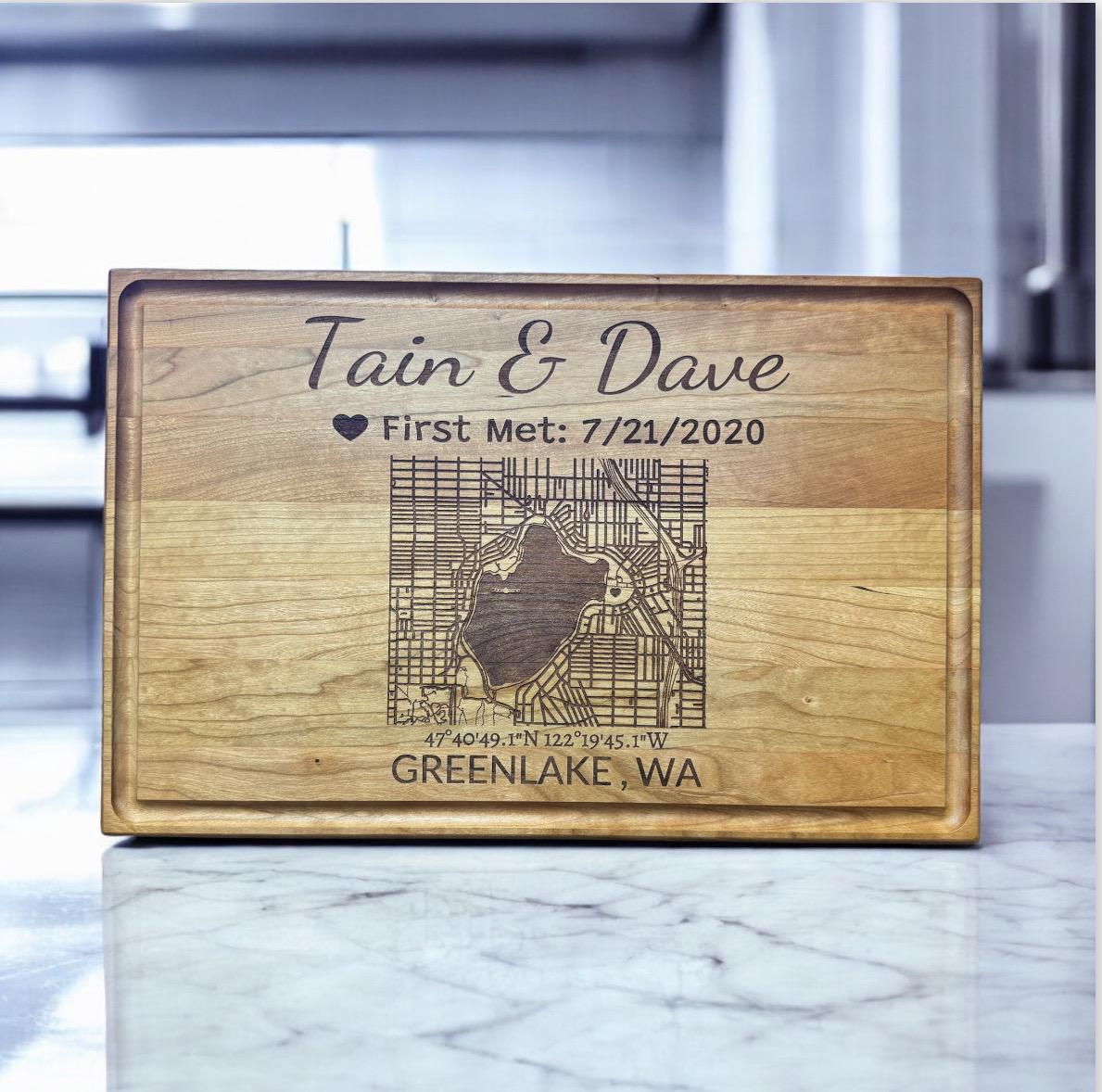Personalized Custom Cutting Board
