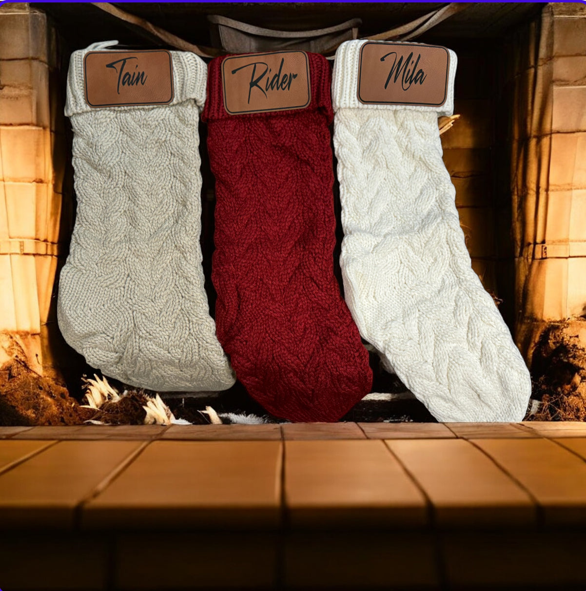 Custom Made Personalized Christmas Stockings