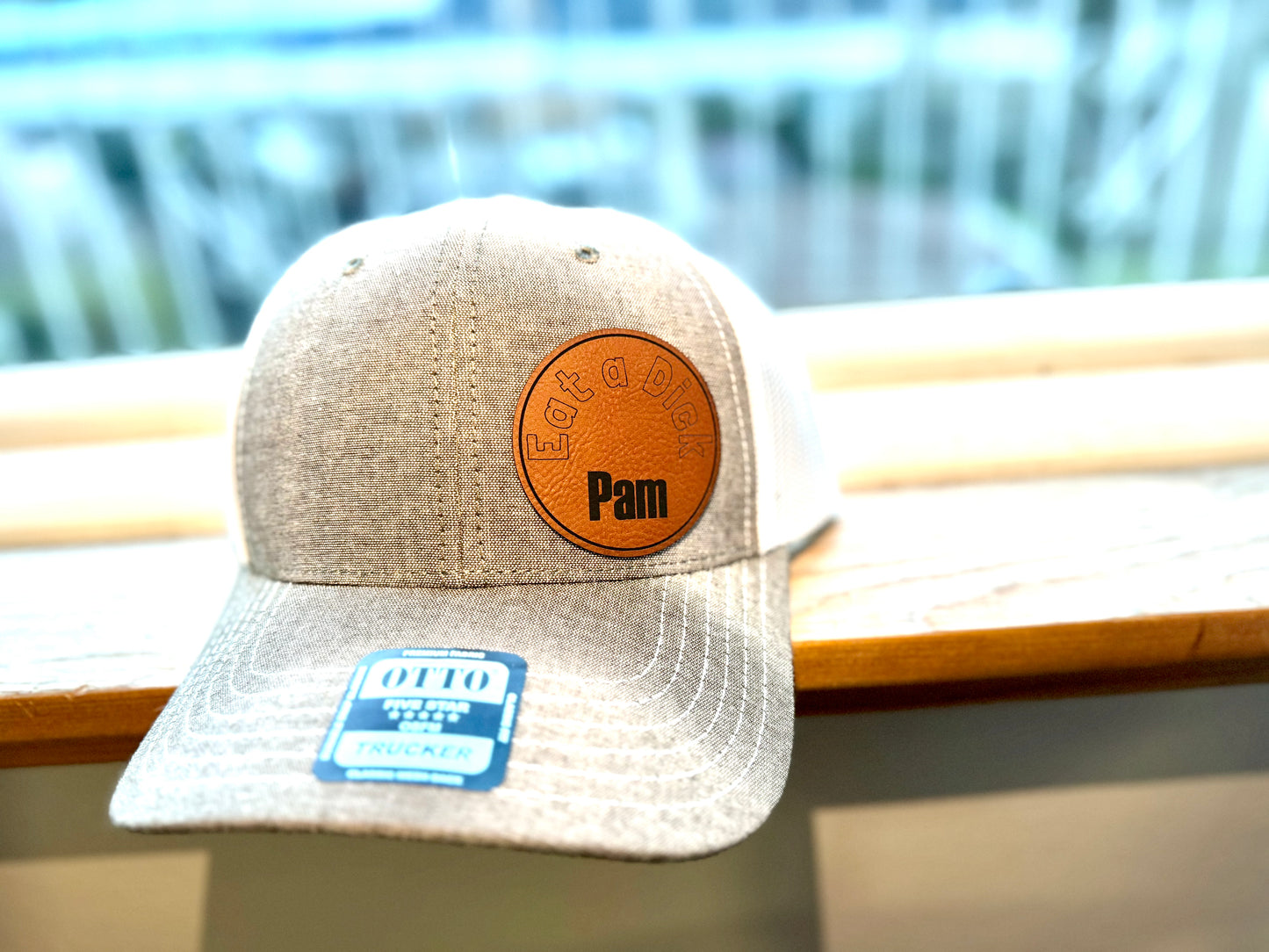 Eat a Dick Pam Trucker Style Hats