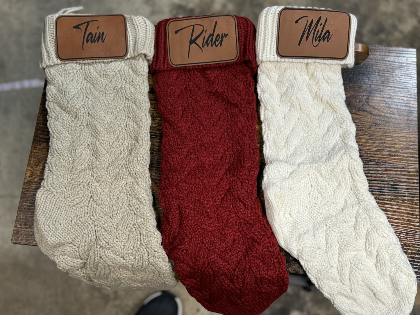 Custom Made Personalized Christmas Stockings
