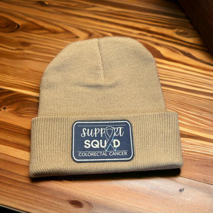 Support Squad Colorectal Cancer Support Beanie