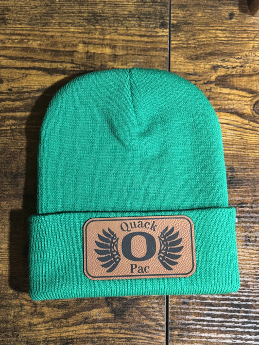 Quack PAC Oregon Ducks support beanie