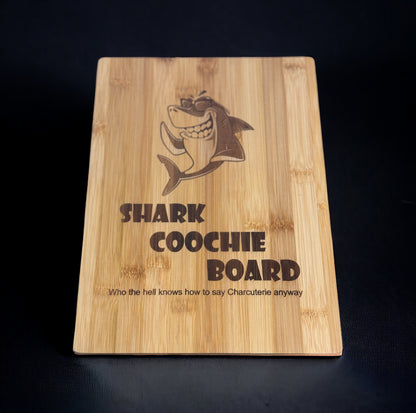 Square Bamboo Shark Coochie Board(Charcuterie Board)
